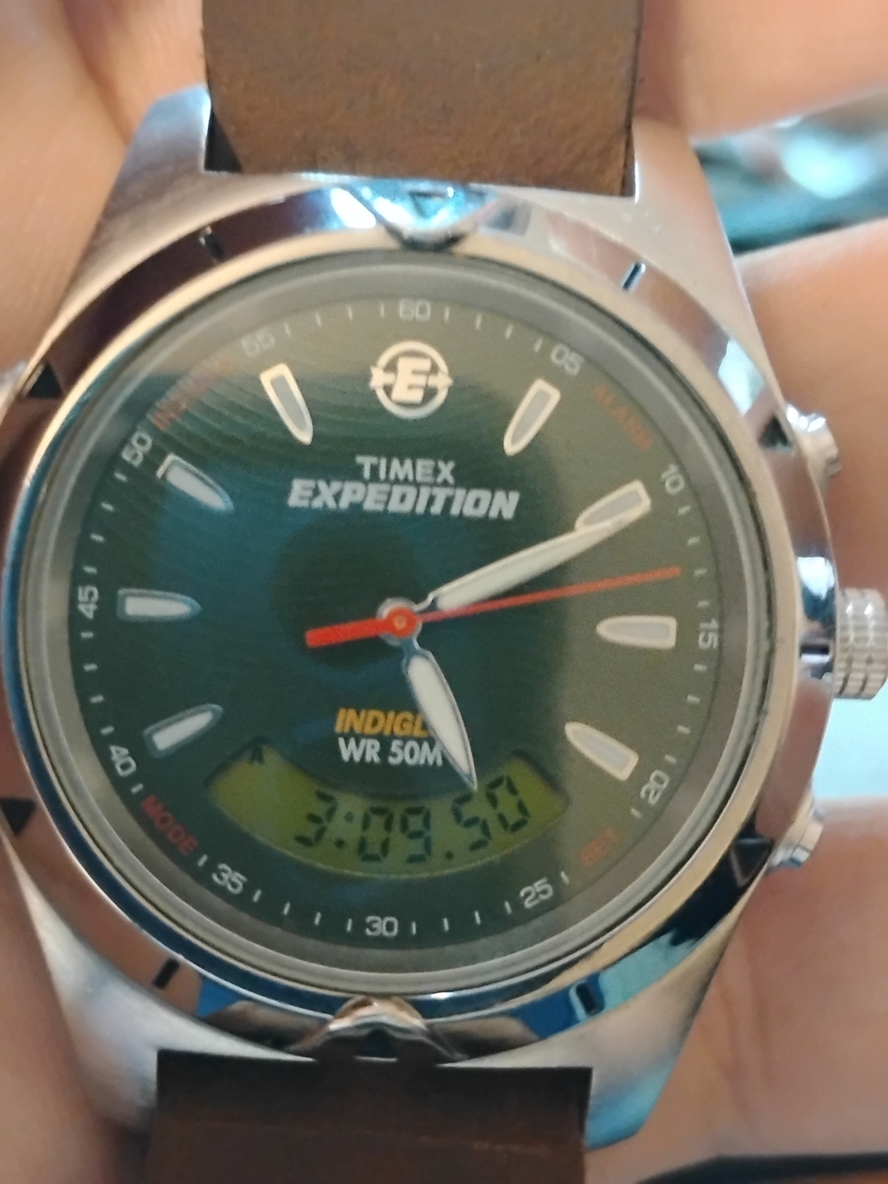 Timex Expedition Green Dial Indiglo Watch